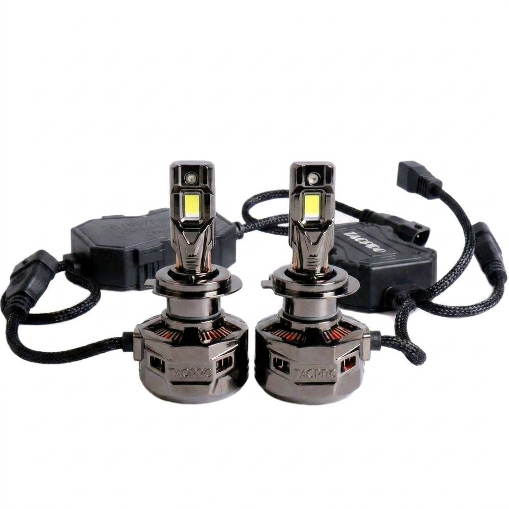 هدلایت خودرو تکپرو لنزو مدل Q190pro پایه H4 بسته دو عددی